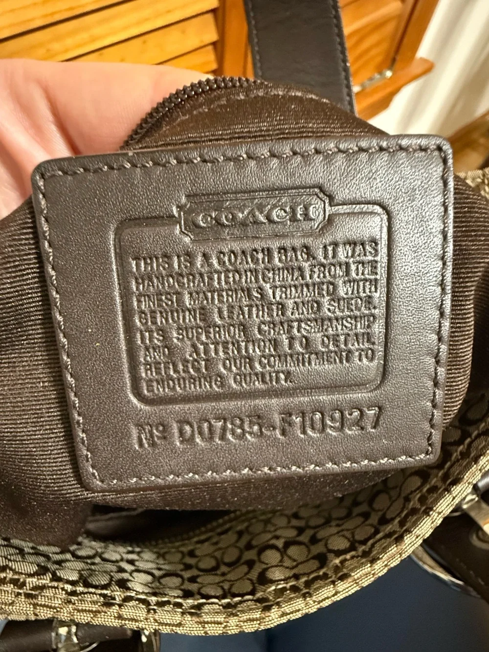 Coach soho mini tote